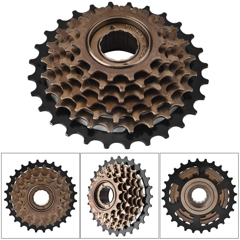 Cassette, Flywheel Sprocket 7 Speed to Promise Smooth Rotation Part