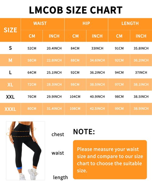 LMCOB Sauna Sweat Pants for Women High Waist Compression Sauna Leggings Workout Sauna Pants for Weight Loss(BH70063-01-XL)