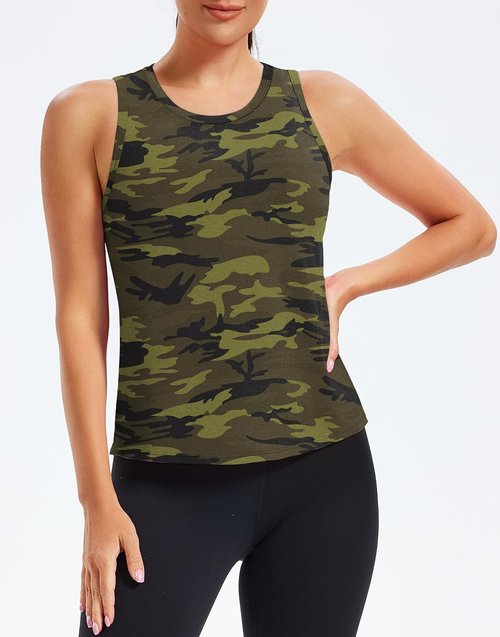 Alaroo Women's Workout Tank Tops - Sleeveless Athletic Crop for Yoga & Gym | Loose Fit