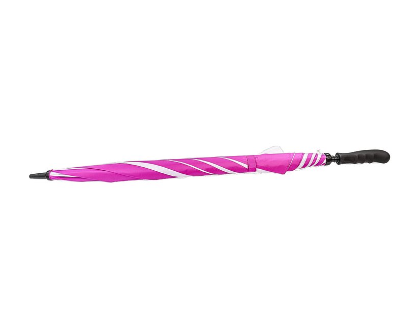 Jef World of Golf Gifts and Gallery, Inc. Umbrella (Pink/White, 62-Inch)