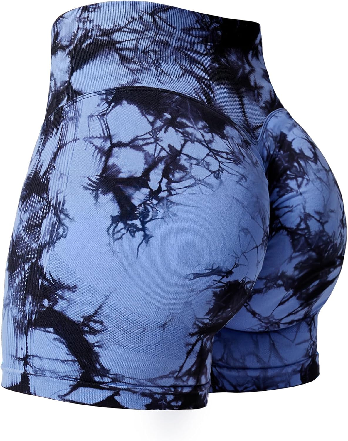 YEOREO Women's Workout Shorts - 3.6" Seamless High-Waisted Scrunch Design for Gym & Yoga