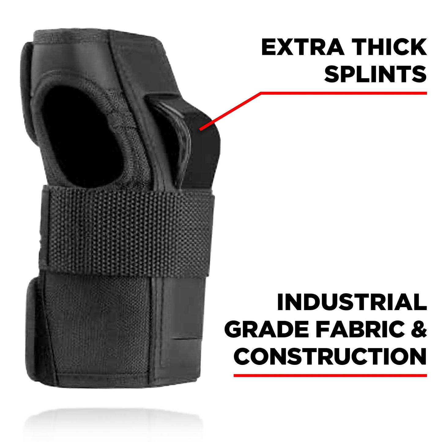 187 Killer Pads Wrist Guards – Ideal for Skateboarding, in-Line Skating/Rollerblading and Roller Derby (Black, Small)