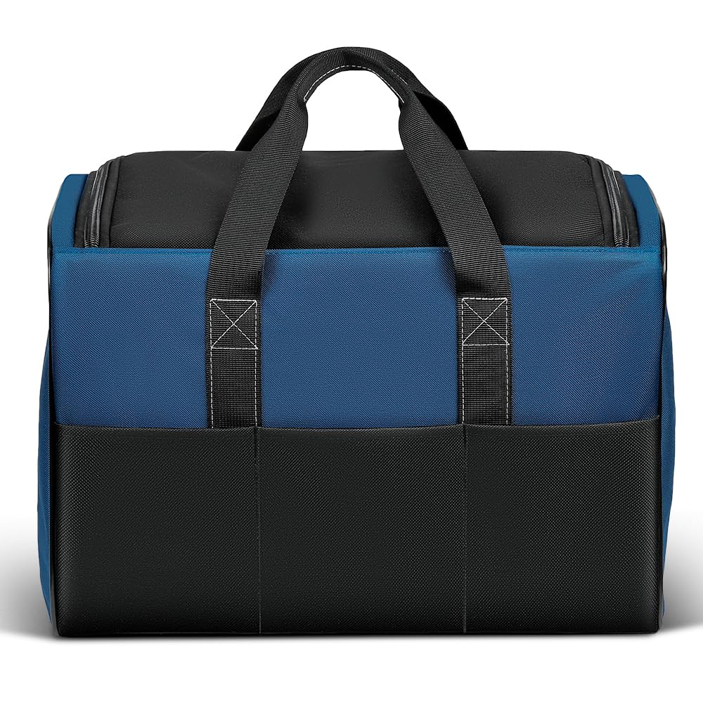 WINHUNT Large Tool Bag, 1680 Denier with 5 Exterior Pockets Electrician Tool Bag, Ideal for DIY Enthusiasts and Craftsmen Tool Bags for Men Heavy Duty, Blue