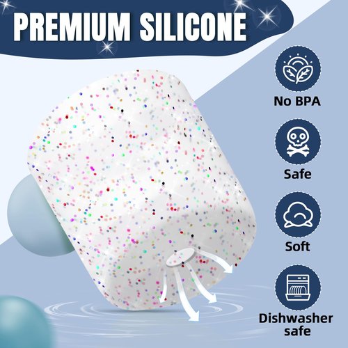 BKBY Silicone Higher Boot Compatible with Owala 30oz & 40oz FreeSip Sway Bottles & Tumblers, Large Protection Anti-Slip Bottom Cover Sleeve for Freesip Sway Tumbler and Bottle