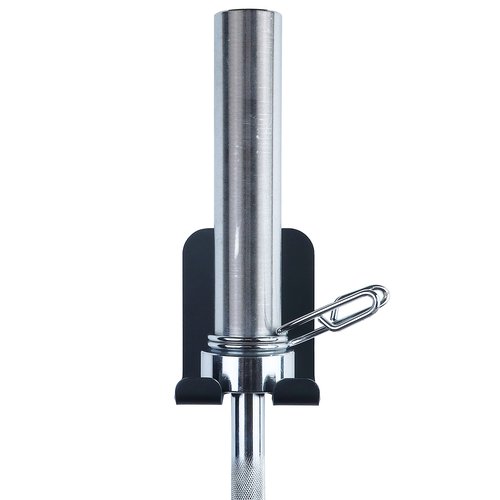 Barbell Rack Single Hook Wall Mount Heavy Duty Vertical Barbell Holder Weight Bar Holder for Olympic Barbell, Curl bar, Commercial or Home Gym Accessory