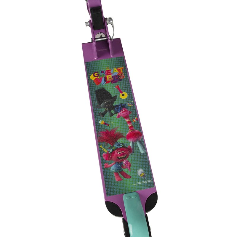 Playwheels Aluminum Folding Scooter – Quick-Fold Design, Heavy-Duty Aluminum Frame, Full Deck Grip Tape, 120mm Polyurethane Wheels, Soft Foam Comfort Grips, Ideal for Kids and Teens