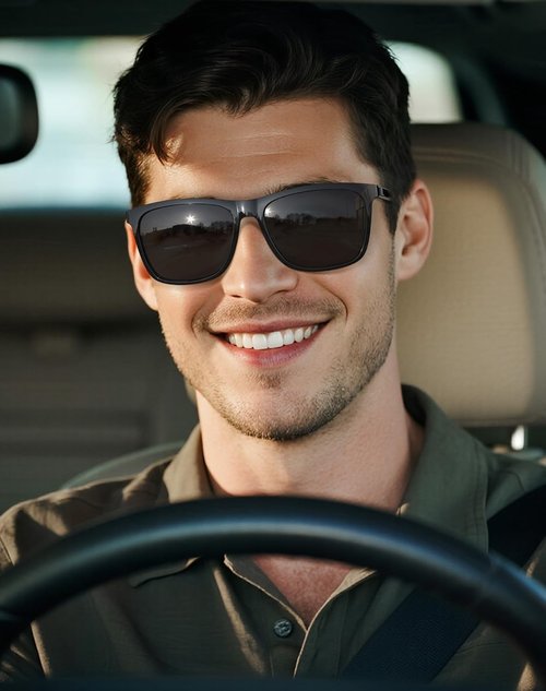 KALIYADI Polarized Sunglasses - Classic UV400 Protection for Men & Women | Ideal for Driving, Golf, Fishing