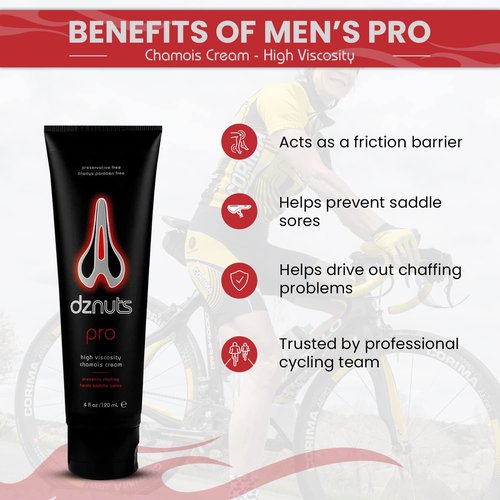 dznuts Men's Pro Chamois Cream - 1 Pack