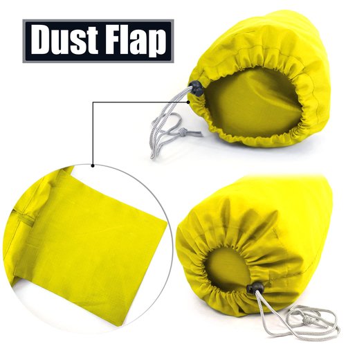BeeGreen Ditty-Bags-Stuff-Cinch-Bags-for-Backpacking 6 Pack Small Drawstring with Dust Flap Compression Sack Bags Foldable Lightweight