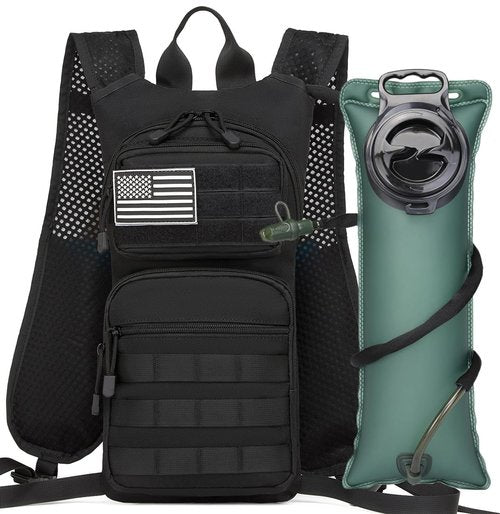 ATBP Insulated Hydration Pack Hiking Water Backpack Running Vest with 3L TPU Bladder Bag for Marathon Cycling Men