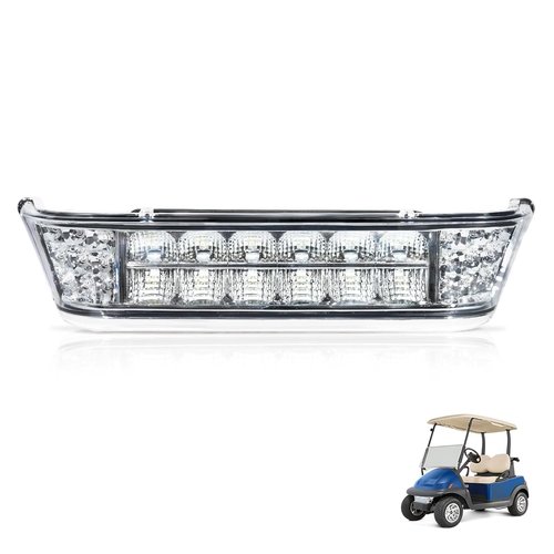FIXHAWK Club Car LED Headlight Bar,12V Precedent Front Head Light Bar Assembly for Club Car Precedent 2004-Up Electric and Gas Golf Cart, Replace OEM# 102524801,1025248-01