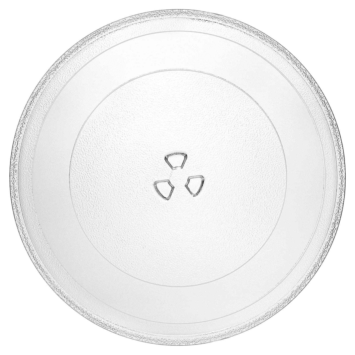 12" Microwave Glass Plate Replacement Fits for Whirlpool - W10337247 W11367904 Microwave Round Glass Plate for 1.5 & 1.7 Cubic Foot Microwaves - BY AMI PARTS