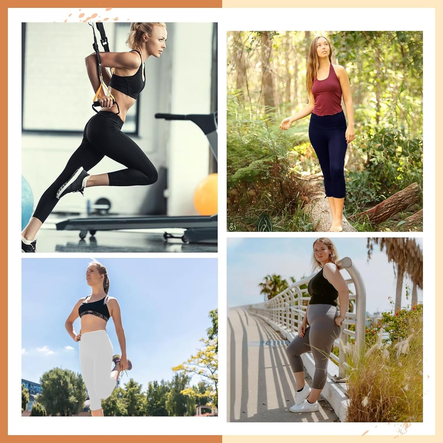 Skiennix High Waisted Leggings | Tummy Control, No See-Through, Workout Yoga Pants with Pockets - Reg & Plus Sizes