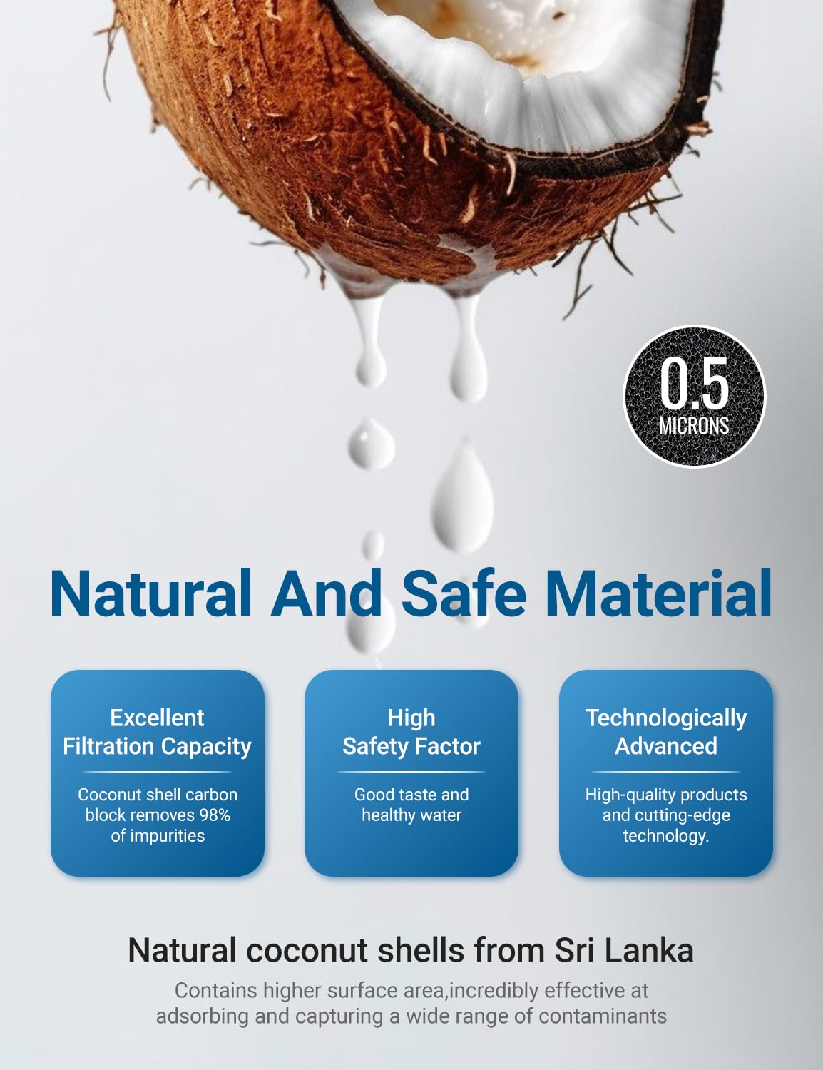 Replacement for EPTWFU01 Water Filter Compatible with fri*gidaire water filter, Fit for Pure Source Ultra II,EWF02, 012505454226, 4562222,3pack,by Cobectal