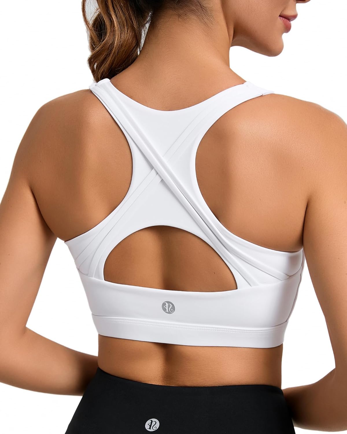 RUNNING GIRL High Support Sports Bra - High Impact Racerback for Women | Perfect for Workouts