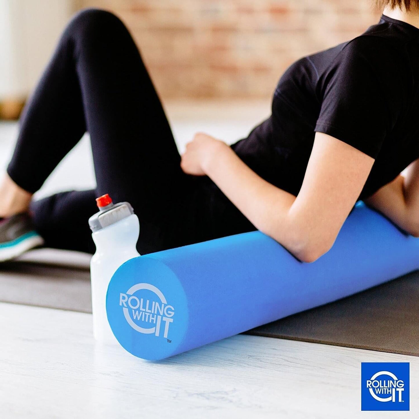 Rolling With It Foam Roller - High Density Muscle Roller for Therapy & Recovery | Eco-Friendly Design