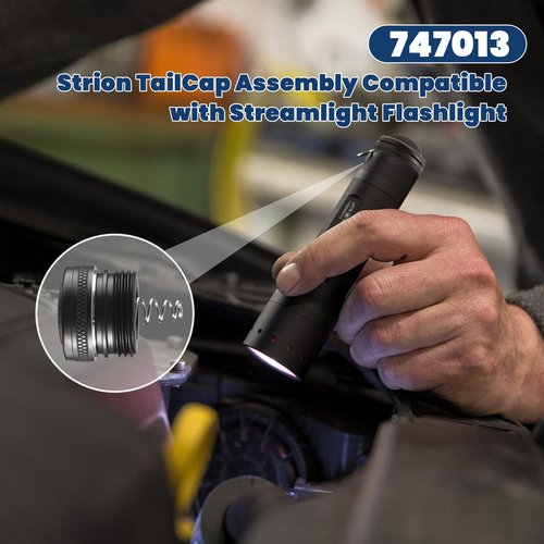 747013 Strion TailCap Switch Replacement for Streamlight LED Flashlight Tail End Bottom
