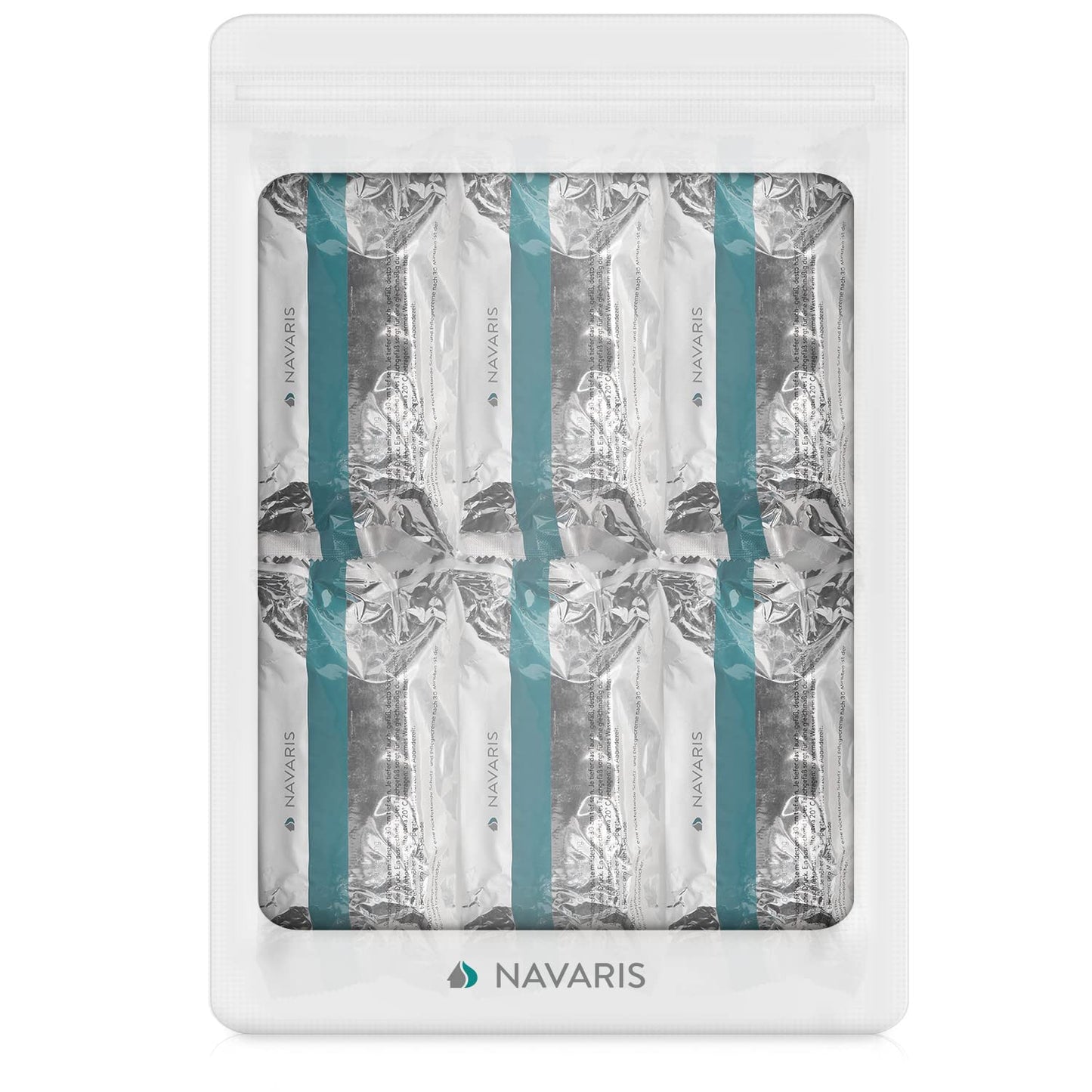 Navaris Plaster Cloth Rolls (L, Pack of 6) - Gauze Bandages for Body Casts, Plaster of Paris for Craft Projects, Belly Casting Kit Pregnancy - Easy Use Wrap Strips - 6" W x 118" L