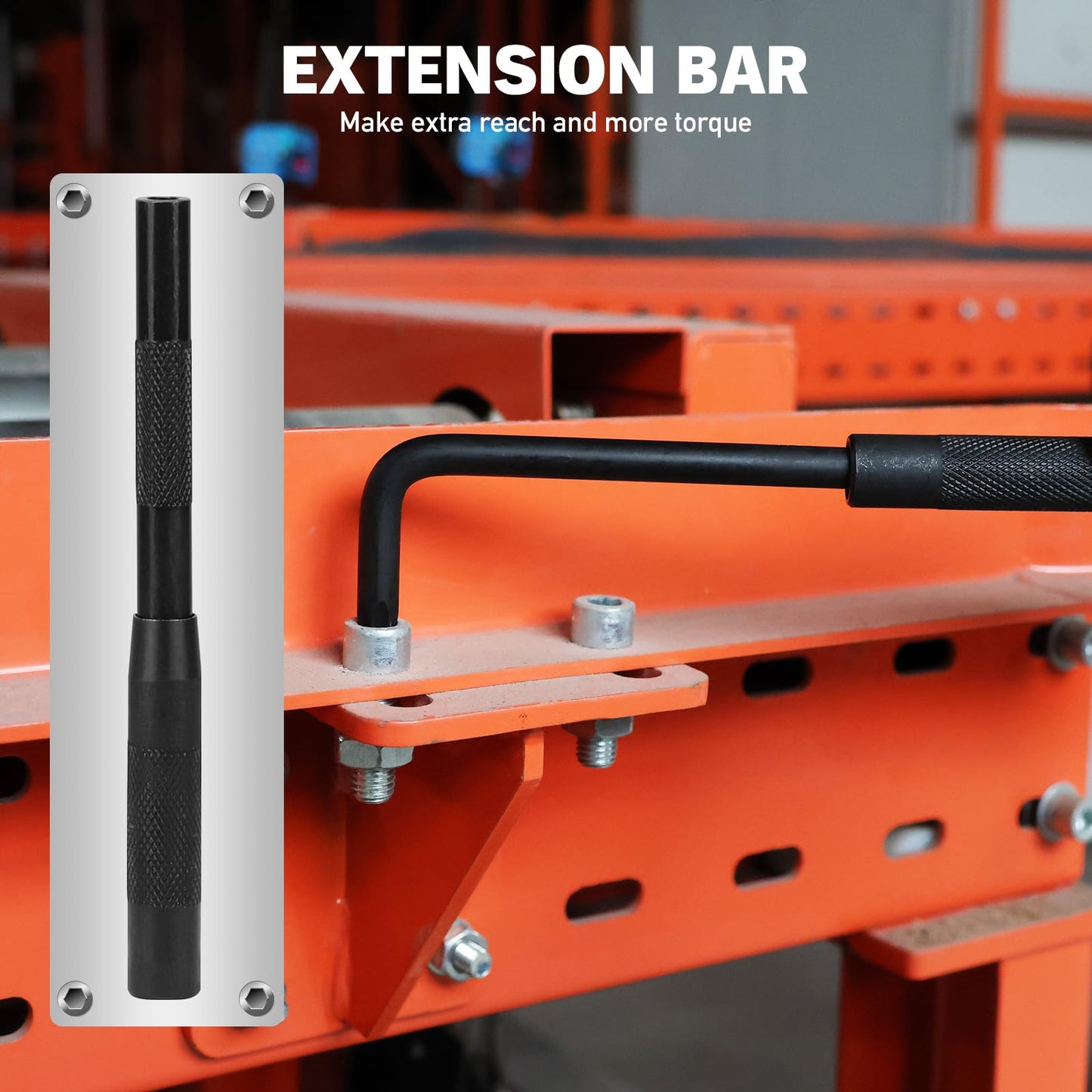 ELEAD 11-Piece Torx Star Allen Wrench Set with Extension Bar, Long Arm Torx Key Set T10-T50, Heat-Treated S2 Steel