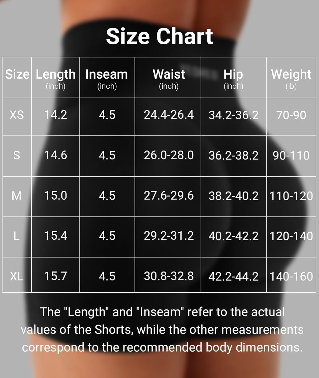 YEOREO Women's Workout Shorts - Butt Lifting Seamless High Waist Biker Shorts | 4.5" Tummy Control