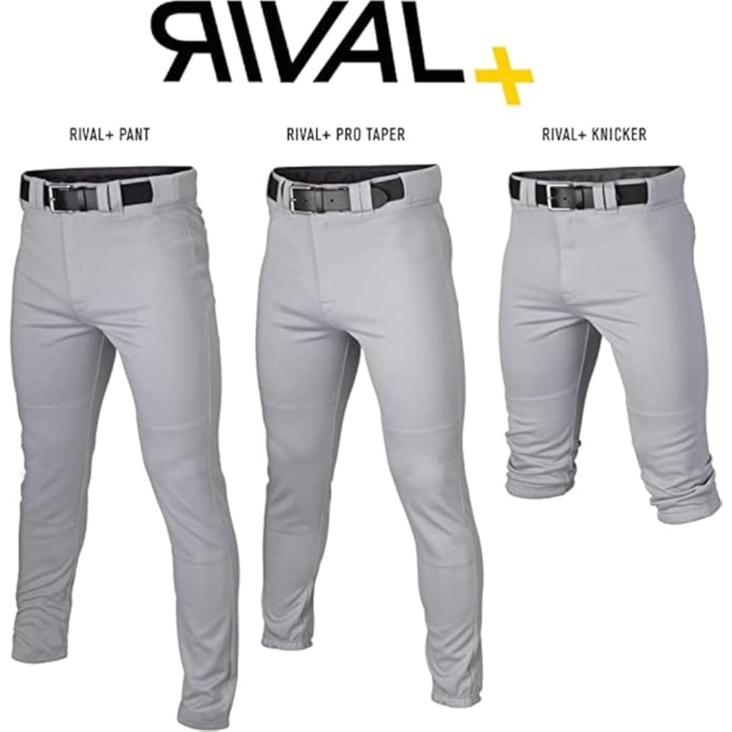 Easton | RIVAL+ Knicker Baseball Pant | White | Adult | Large