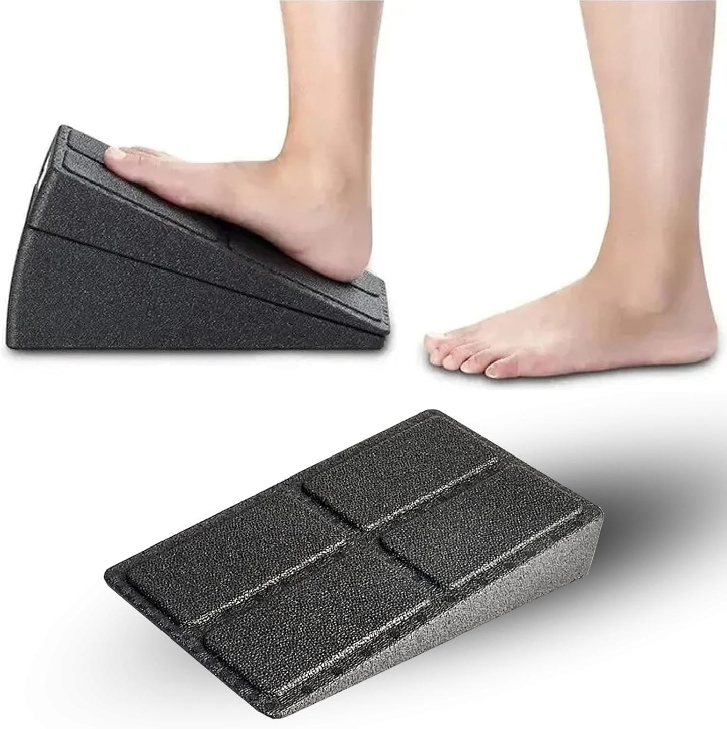 Squat Wedge | Adjustable Slant Board Calf Stretcher - Lightweight EPP Design, 520 lbs Capacity