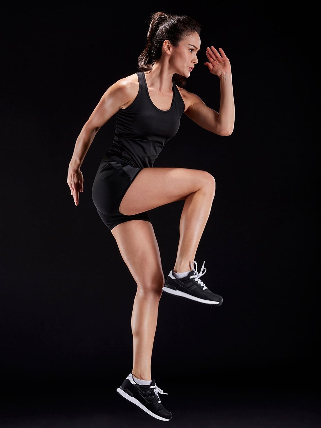 NELEUS Women's Compression Tank Tops - 3 Pack Dry Fit Activewear | Lightweight & Breathable