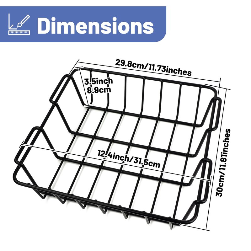 Omoojee 50 & 65 qt Cooler Basket, Compatible with YETI Tundra 50/65 Coolers, Stainless Steel Storage Wire Cooler Rack