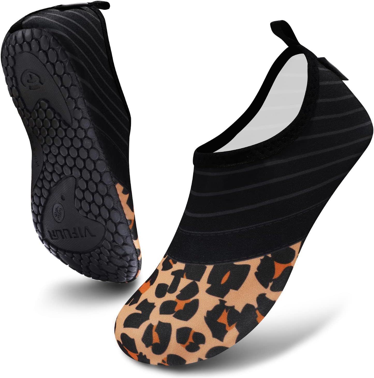 VIFUUR Aqua Yoga Shoes - Barefoot Quick-Dry Water Sports Socks for Men & Women | Slip-On Design