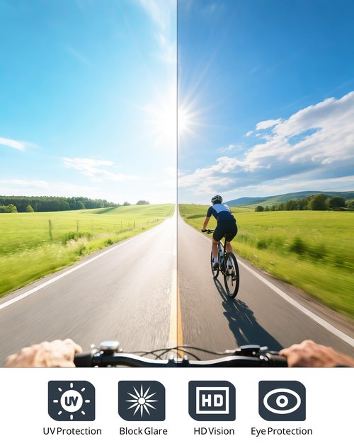 KALIYADI Sunglasses-Men Sports Mens-Sunglasses Women: Sun Glasses with UV400 for Running Cycling Golf Fishing