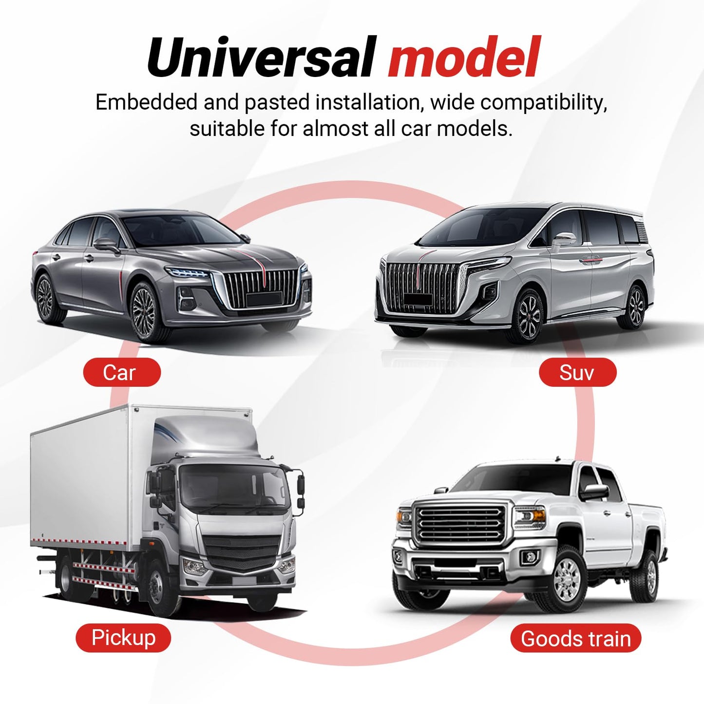 19.6 Ft Car Windshield Weather Stripping, 0.55in+0.75in T Shape Windshield Rubber Seal, Auto Sunroof Sealing Cover for Sunroof, Front and Rear Windshields, Leak Sound Proofing