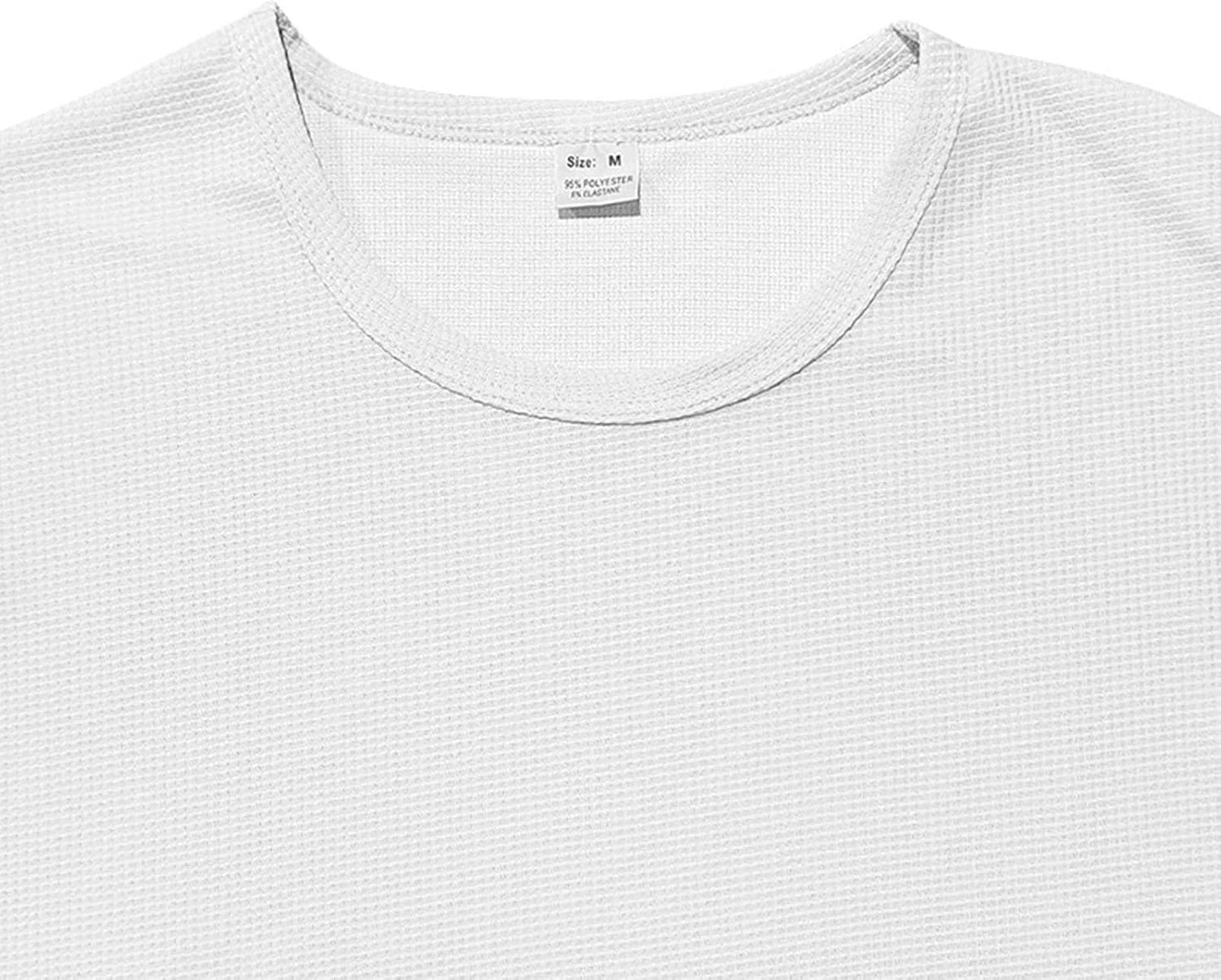 Skiennix Waffle Knit T-Shirt - Soft Long Sleeve Crewneck for Men | Casual Lightweight Pullover