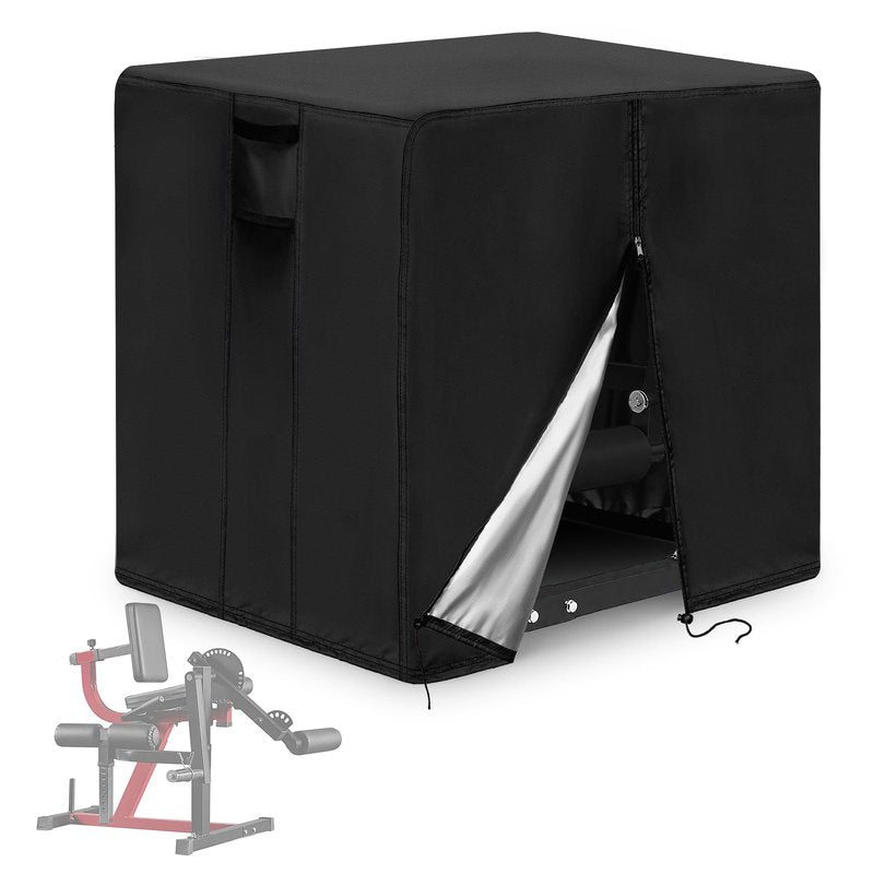 Guisong Leg Extension and Curl Machine Cover,Heavy Duty Waterproof Leg Press Machines Cover for Home Gym EqQuipment,600D Dustproof Exercise Bench Covers for Workout Machine
