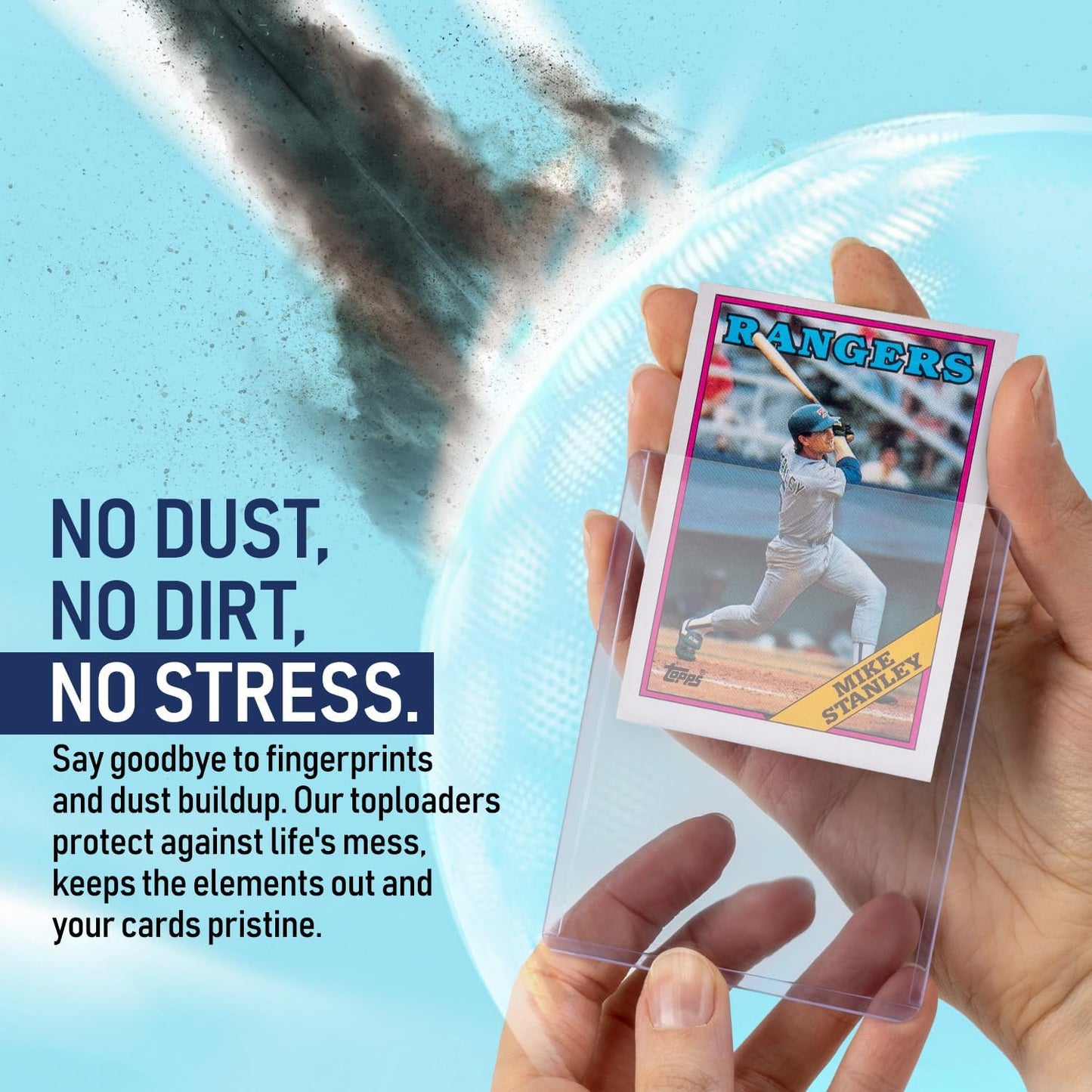 Premium Seamless 20PT Top Loaders - 360PT Thick Card Holders for Baseball & Trading Cards