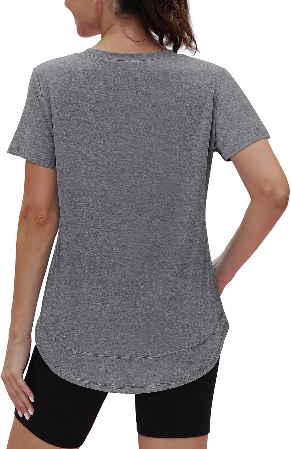 XIEERDUO Women's Workout Tops - Quick Dry Short Sleeve Shirts for Hiking & Running | Sizes S-3XL