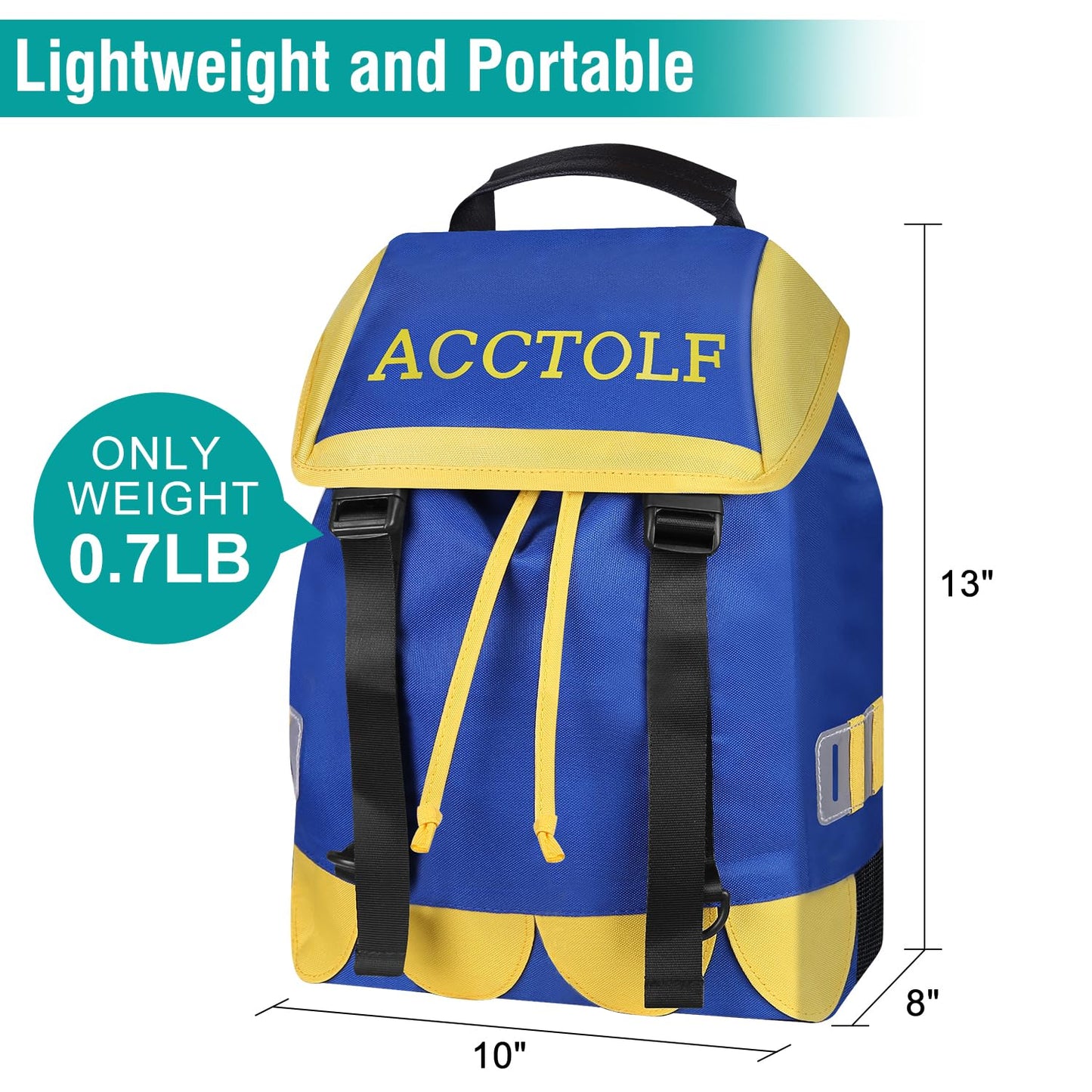 Golf Shoe Bag, Shoe Bag for Men, Large Outdoor Shoe Carrier Bags with Handle for Multiple Sport Golf Shoes
