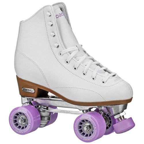 Pacer Stratos Traditional Quad Roller Skates, Black sz 9