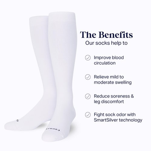 Comrad 3 Pack Nylon Knee High Socks SOLID Black/Rose/White L2 Small