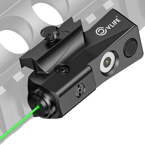 CVLIFE Green Laser Sight Compatible with Picatinny Rail, Laser Sight with Magnetic Rechargeable