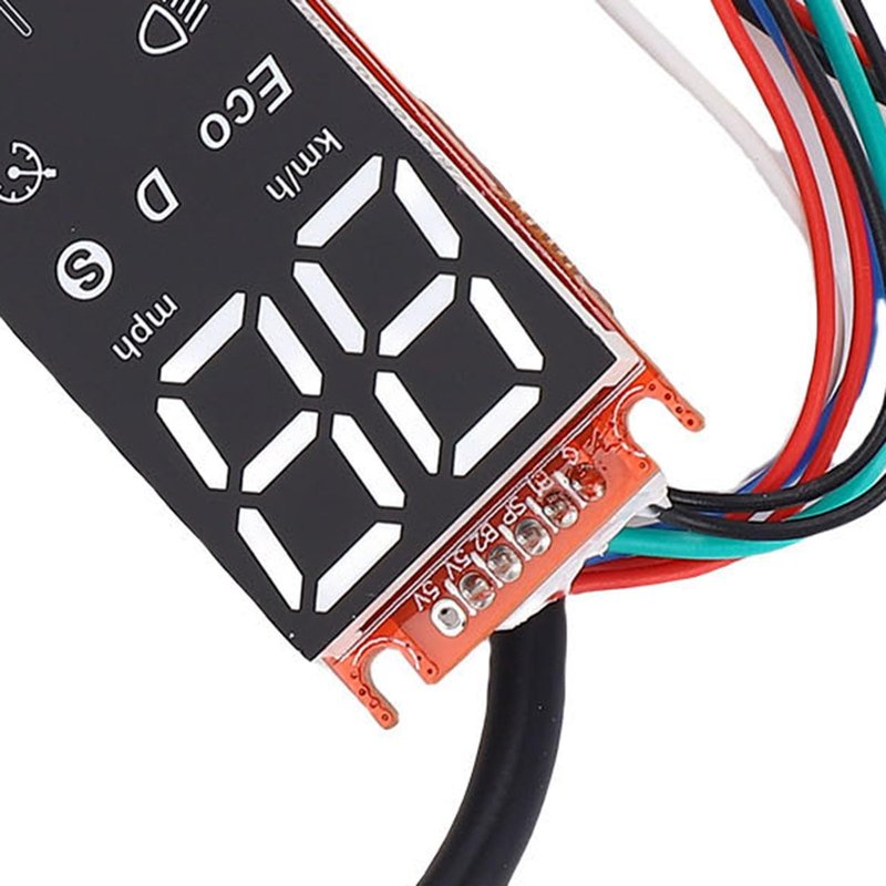 lvifloae Electric Scooter Dashboard PCB Bluetooth Circuit Board Data Display Replacement for Outdoor Riding LENZOD Controller
