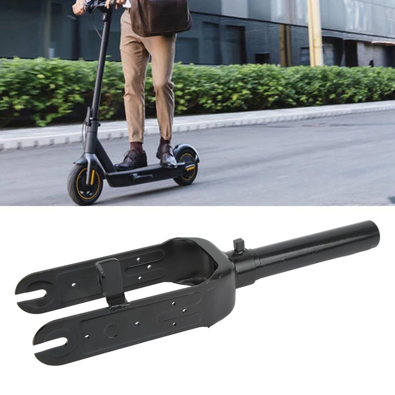 VGEBY Electric Scooter Front Fork, Durable Lightweight Aluminum Alloy Scooter Fork Replacement, Aluminum Construction for Commuters Urban Riders Touring Enthusiasts