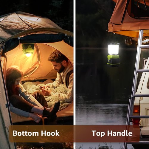 LE 1000LM Waterproof LED Camping Lantern - Portable Tent Light with 4 Modes | Essential for Emergencies