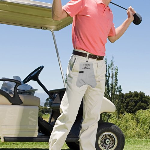 BLUPARK Funny Golf Ball Storage Bag for Grandpa Dad The Older I Get The Harder It is to Find My Balls Golf Ball Pouch (Harder Find My Balls)