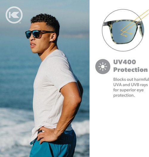 Knockaround Fast Lanes Polarized Sunglasses - Lightweight UV400 Protection for Men & Women