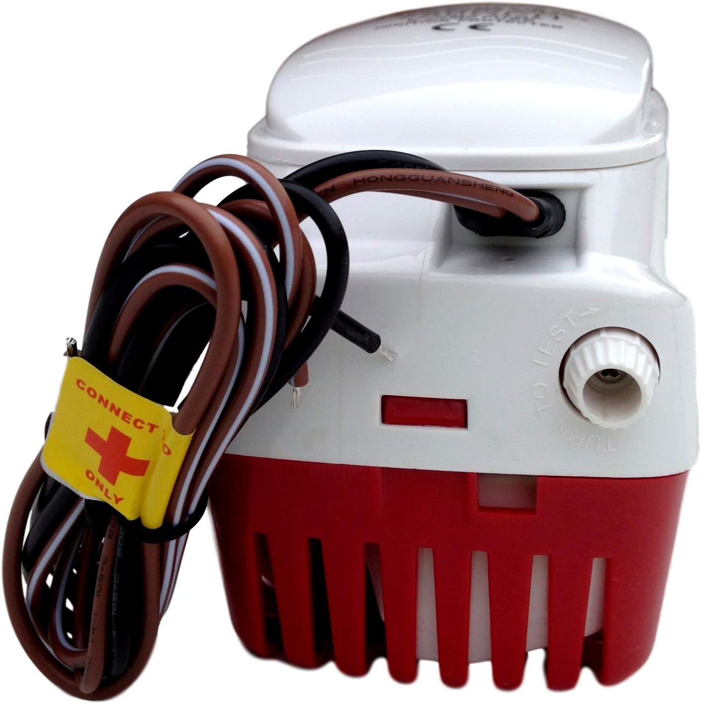 OASIS MARINE 1100 GPH Automatic Bilge Pump - 12V Water Removal with Float Switch & Stainless Steel Shaft