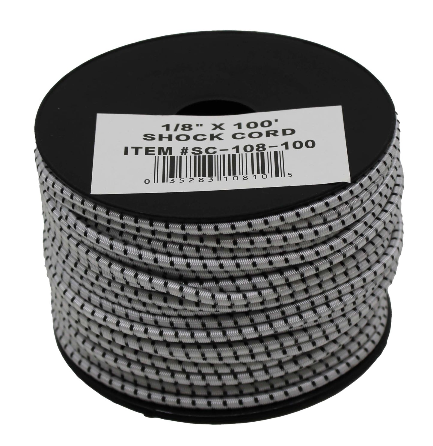 T.W Evans Cordage SC-108-100 1/8-Inch by 100-Feet Elastic Bungee Shock Cord