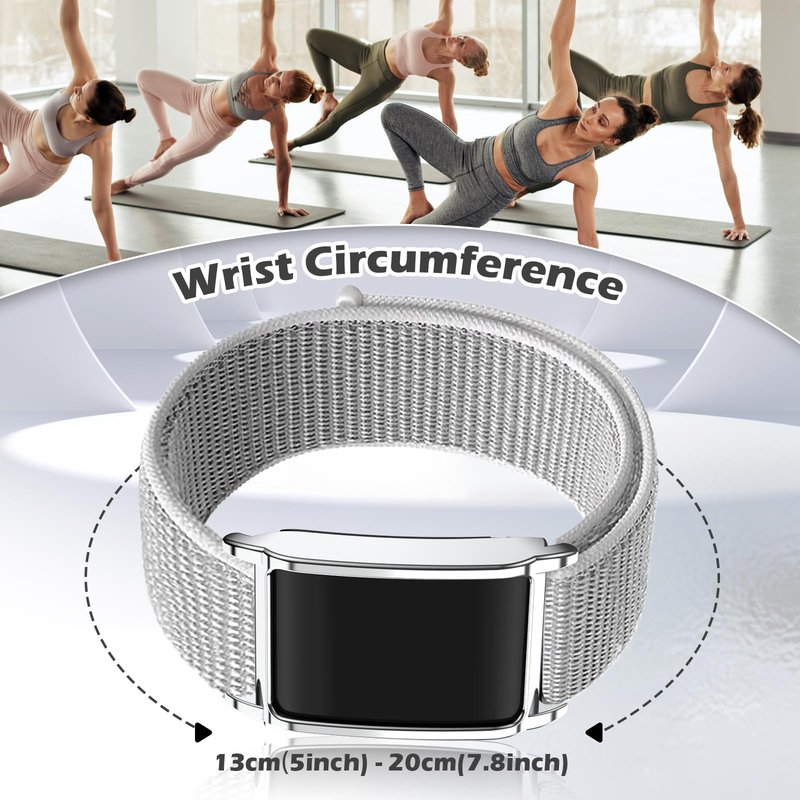 Anpzband Loop Strap Compatible With Whoop 4.0 - Breathable Nylon Sports Bands for Men Women, 22cm Velcro Wristband for Hiking/Running/Outdoor