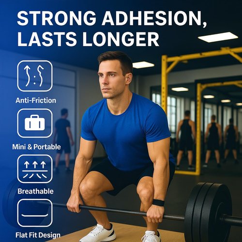 XEMtmtoa Nipple Covers for Men – Invisible No Show Sweatproof Adhesive Anti-Chafing Nipple Guards & Patches for Running, Gym, Sports & Marathon (65 Pairs / 130PCS)