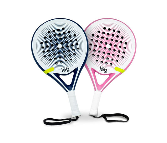 Kids 3K Carbon Fiber Padel Racket – Pink | Round Shape for Control | Lightweight and Great Power