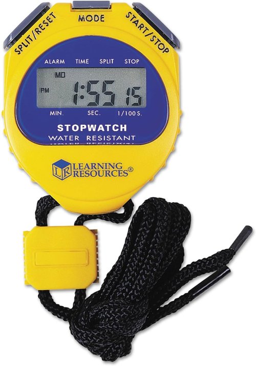 Learning Resources Big Digit Stopwatch - Easy-to-Read Display for Timed Activities